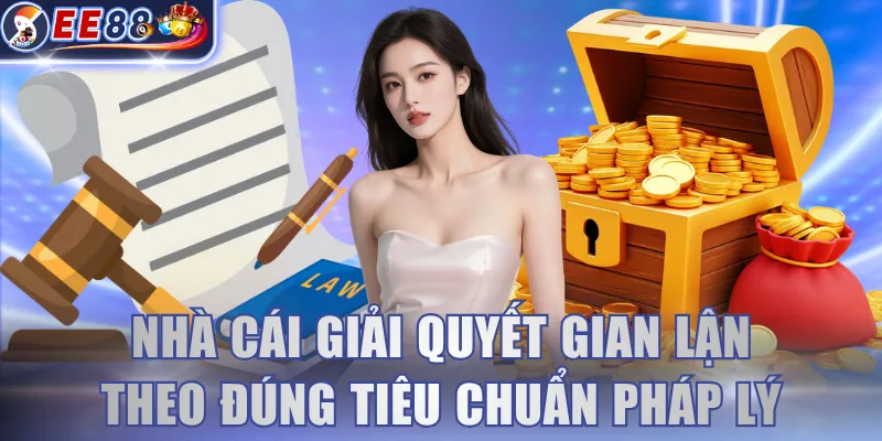 Nhà cái giải quyết gian lận theo đúng tiêu chuẩn pháp lý