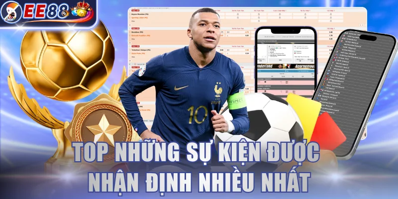Top những sự kiện được nhận định nhiều nhất